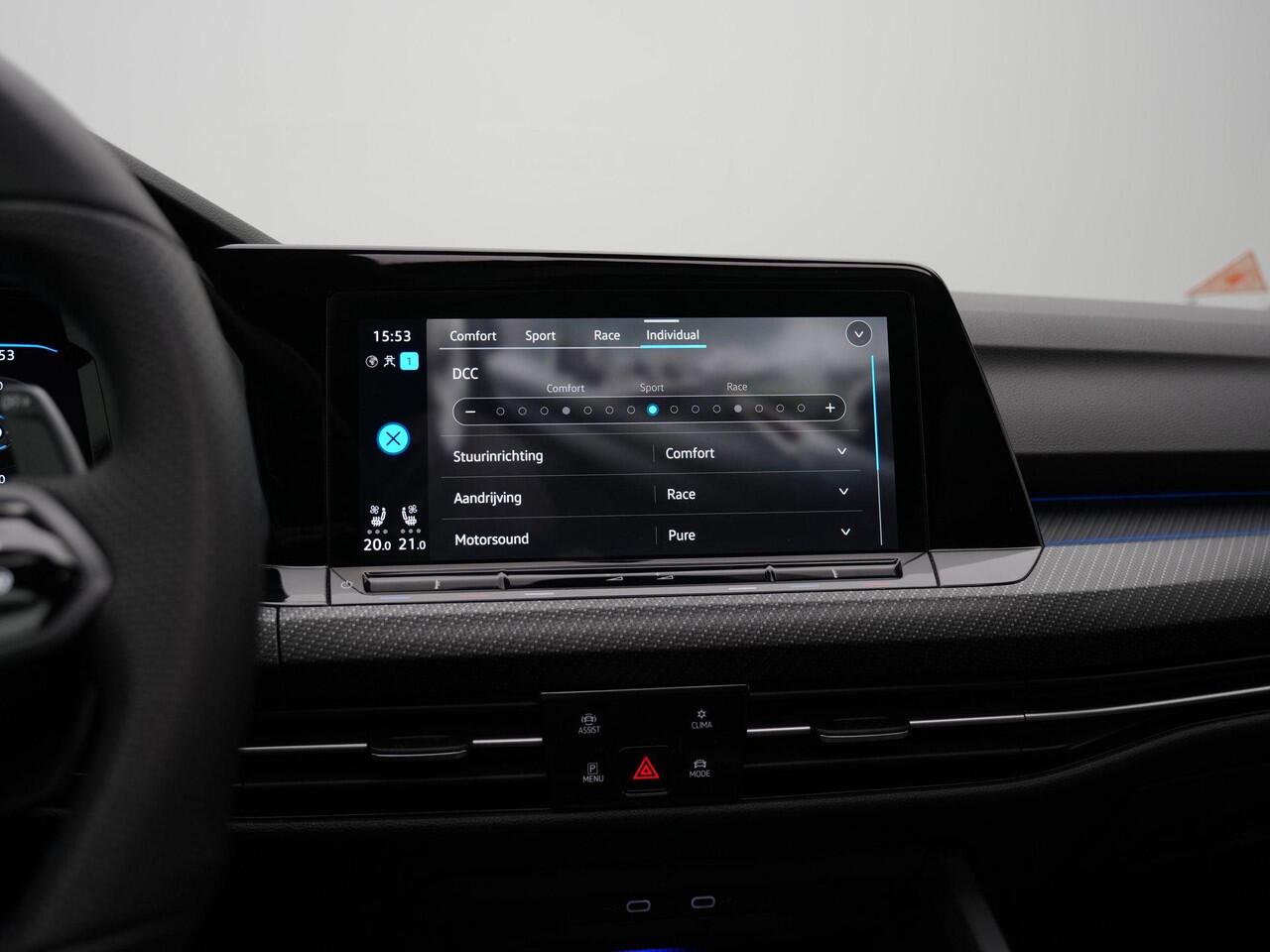 Volkswagen GOLF 2.0 TSI 320 pk DSG R 4Motion | Panoramadak | Akrapovic | R-Performance | Leder | Geheugenstoel | Harman/Kardon| Stoelventilatie | Head-up display