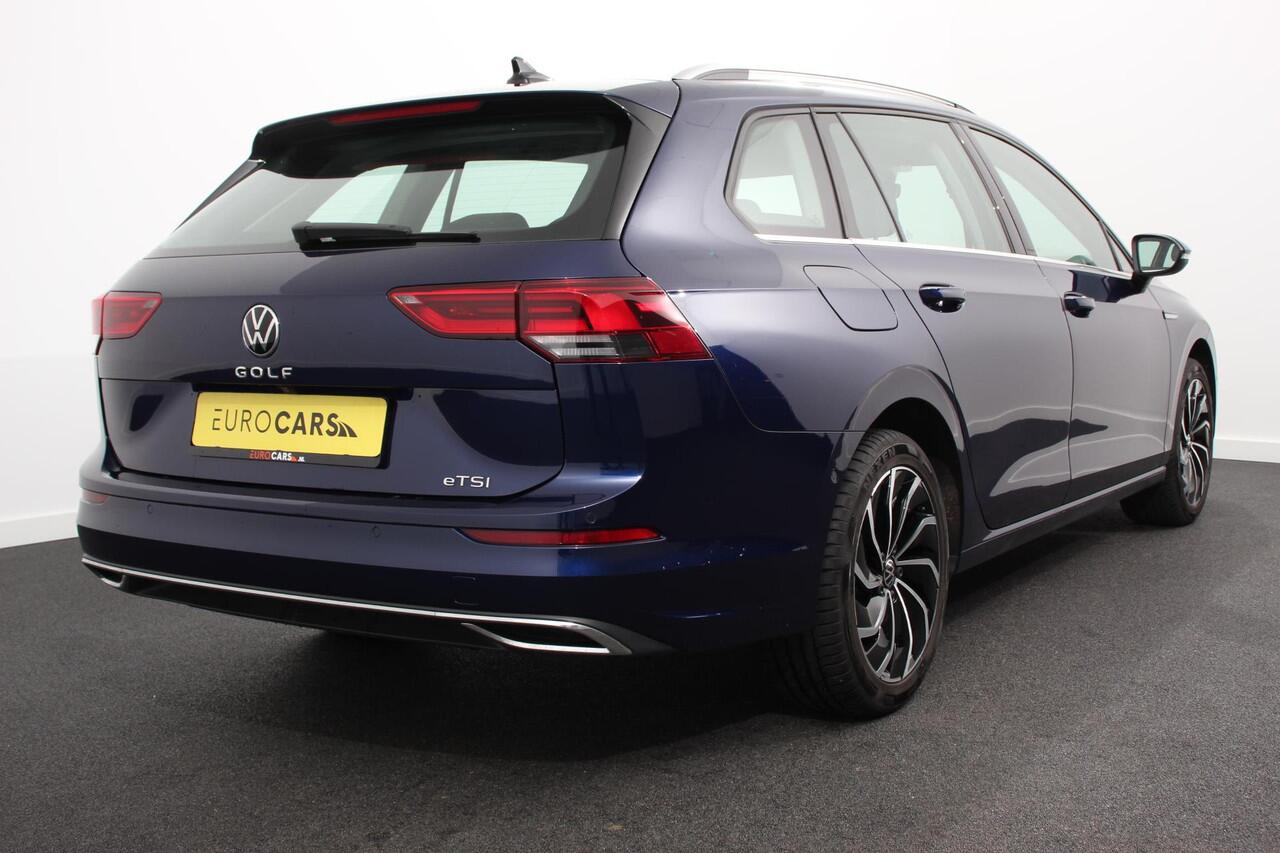 Volkswagen GOLF Variant 1.5 eTSI 150pk DSG Style | Navigatie | Apple Carplay/Android Auto | Climate Control | Camera | Parkeersensoren | Park Assist | Adaptive Cruise control | Wegklapbare trekhaak | Stoel- en stuurverwarming | Climatronic | Virtual Cockpit