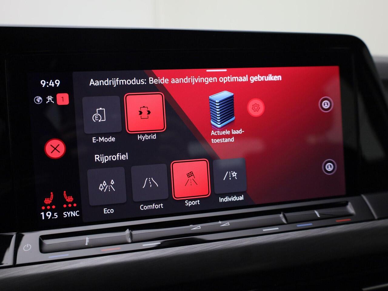 Volkswagen GOLF 1.4eHybrid 150kW/204PK Style DSG · Navigatie · Camera + Parkeersensoren · Stoel- & stuurverwarming