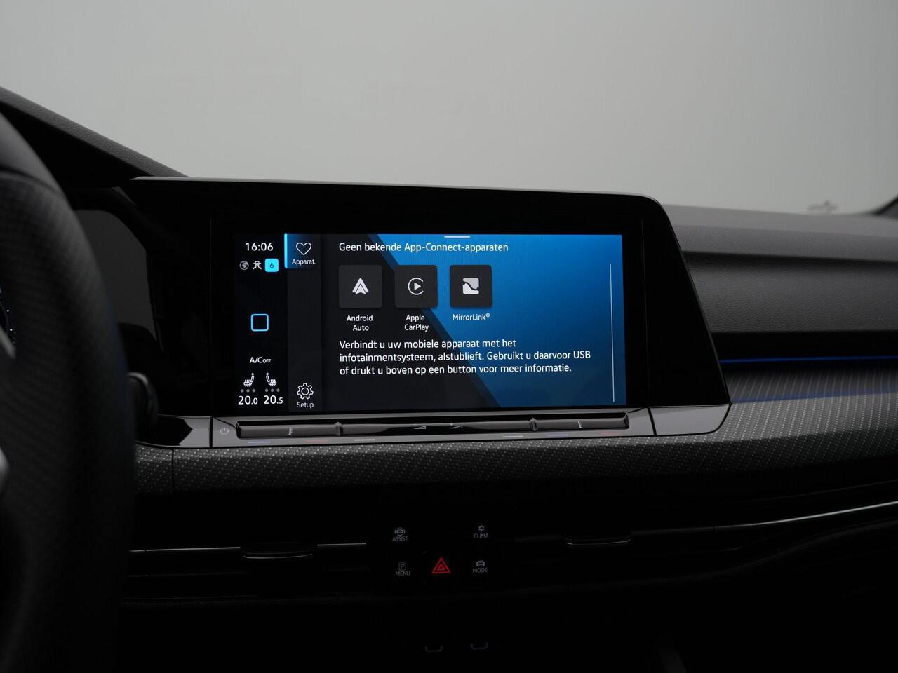 Volkswagen GOLF 1.5 eTSI 150 pk DSG R-Line Business+ | Stuur-/stoelverwarming | Achteruitrijcamera | Adaptive Cruise | Navigatie