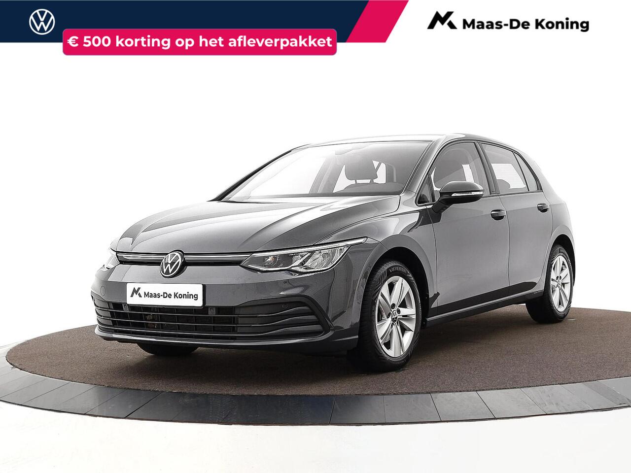 Volkswagen GOLF 1.0 eTSI 110pk DSG Life · Apple/Android Car Play · P-Sensoren · Sfeerverlichting · Navigatie · 16'' Inch · garantie t/m 18-10-2027 of 100.000km