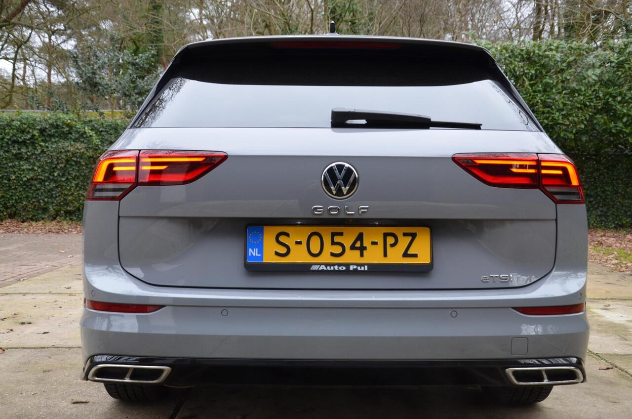 Volkswagen GOLF Variant 1.5 eTSI R-Line Business Automaat/Digitaal-Dashbord/Ecc/Navi/Cr-Controle/Privacy-Glass/Pdc/Stoelverwarming/18-Inch/Achteruitrijcamera/Apple Carplay/Android Auto/Led