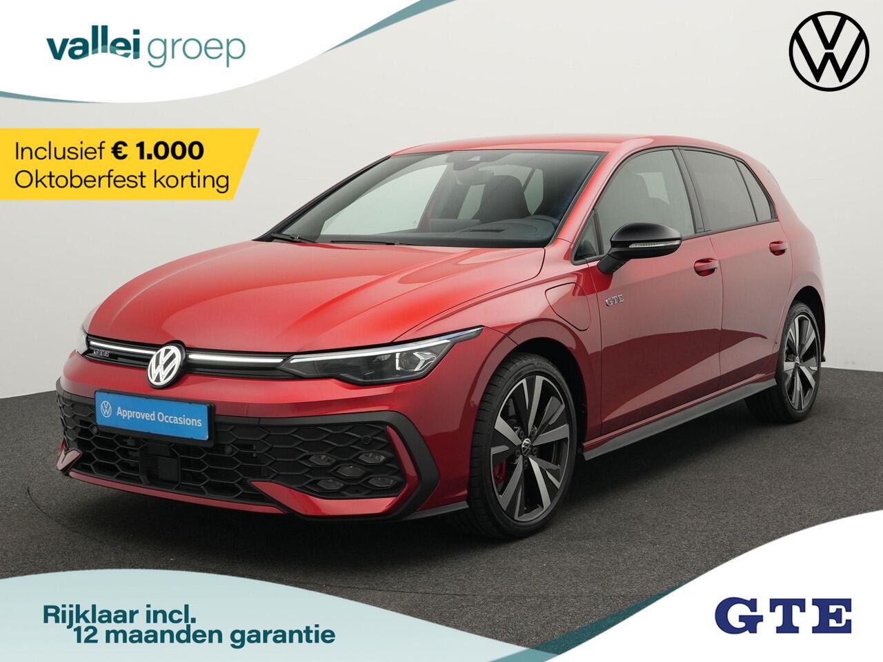 Volkswagen GOLF 1.5 272 pk DSG eHybrid GTE | IQ Light | Stuur-/stoelverwarming | Achteruitrijcamera | Navigatie | Adaptive Cruise