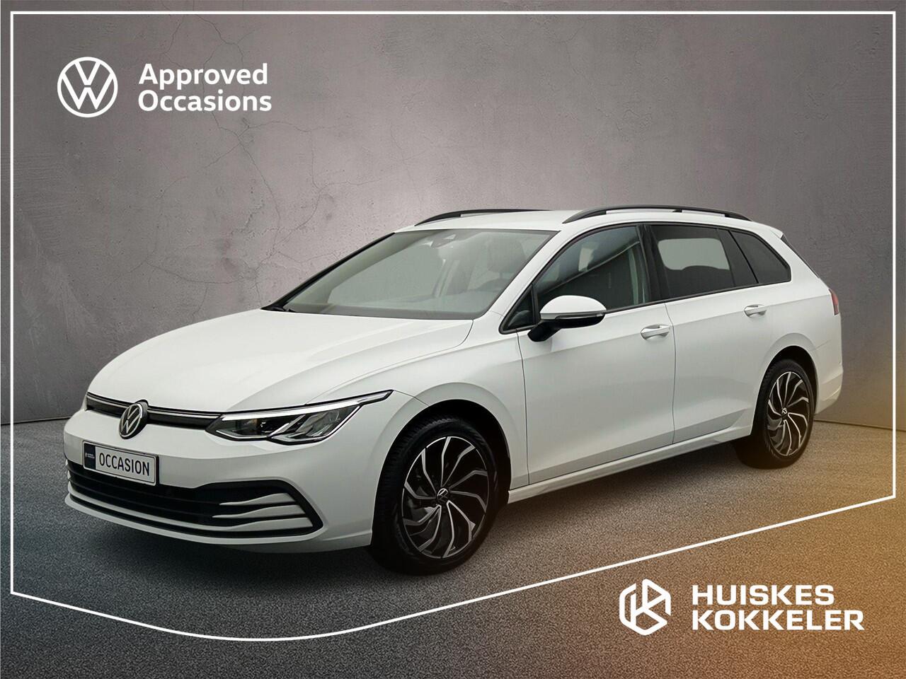 Volkswagen GOLF Variant Life Business 1.0 eTSI 110pk DSG Automaat Adaptive cruise control, Navigatie, Parkeersensoren, Stoelverwarming, LED koplampen, Keyless start