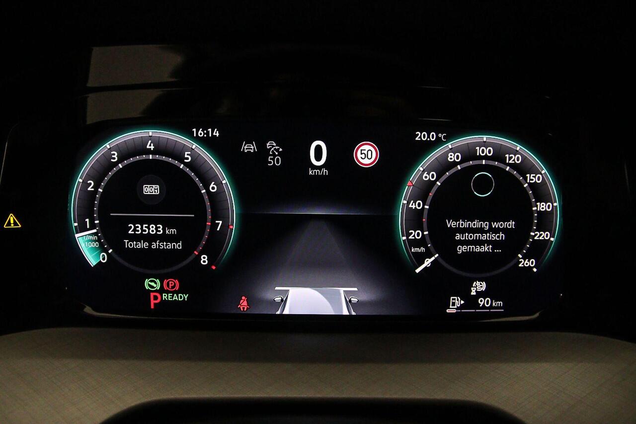 Volkswagen GOLF Life Edition 1.5 eTSI 115pk DSG Automaat Adaptive cruise control, Stoelverwarming, LED koplampen, Parkeersensoren, App connect, Stuurwiel verwarmd