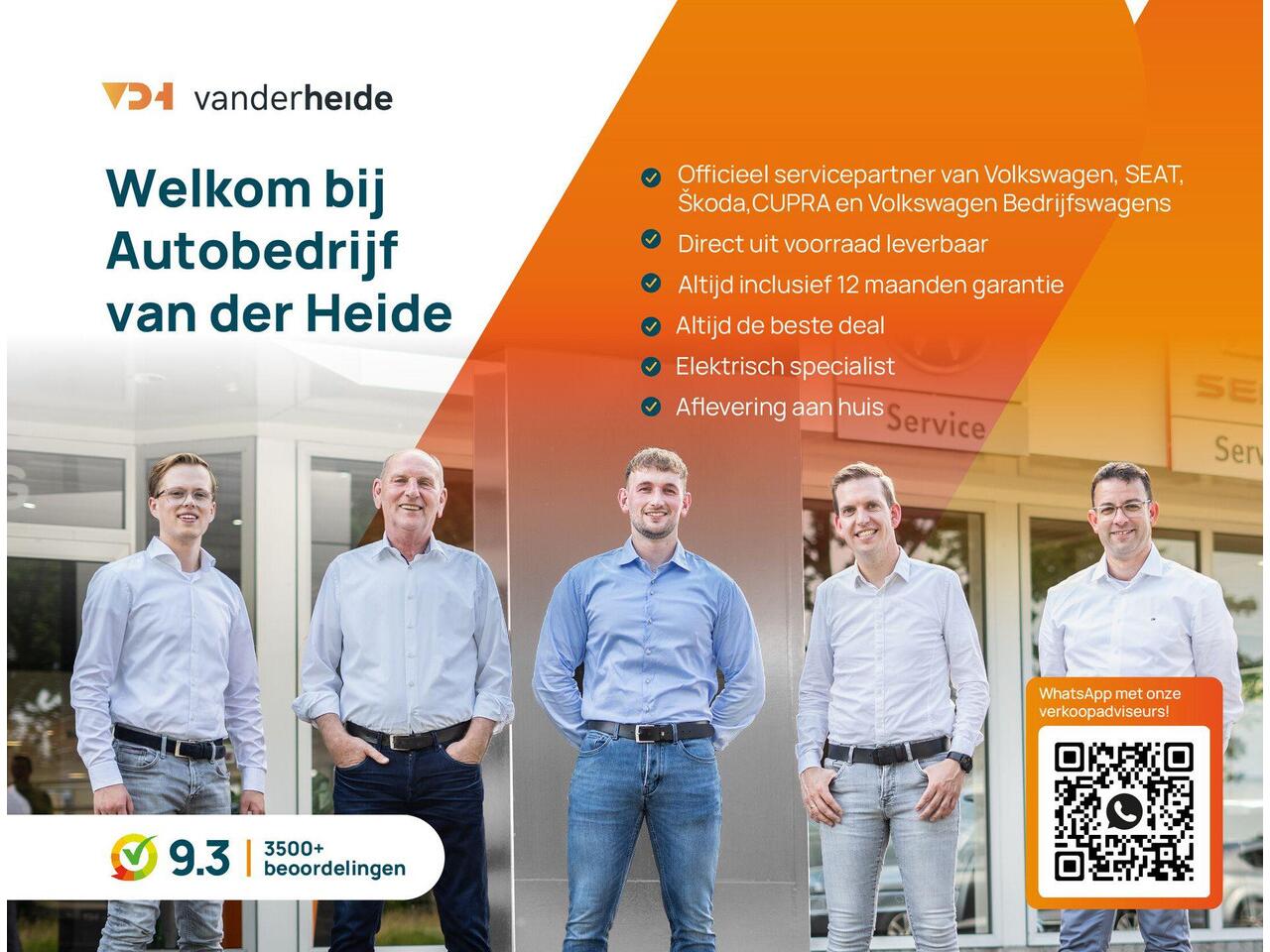 Volkswagen GOLF 1.5 eHybrid Life Edition 204PK DSG Navi via Apple Carplay/Android Auto, Achteruitrijcamera, Stoel-Stuurverwarming, Keyless, 18" LM Velgen Zwart, Adaptieve Cruise Controle