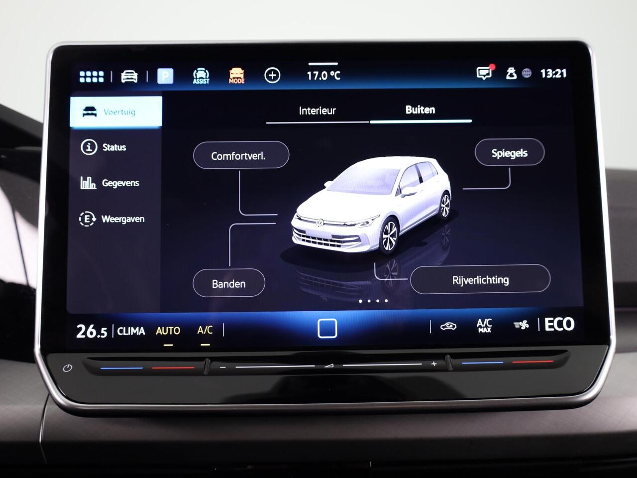 Volkswagen GOLF 1.5 eHybrid Life Edition 204 pk Automaat (DSG) | Verlengde garantie | Navigatie via App | Parkeersensoren (Park assist) | Achteruitrijcamera | Adaptieve cruise control |