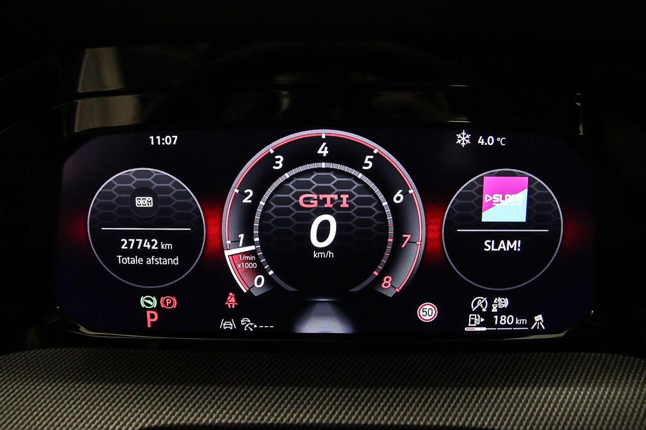 Volkswagen GOLF GTI 2.0 TSI 265pk DSG Automaat Trekhaak, Panoramadak, Adaptive cruise control, Lederen bekleding, 360 camera, Harman Kardon audio, Achteruitrijcamera