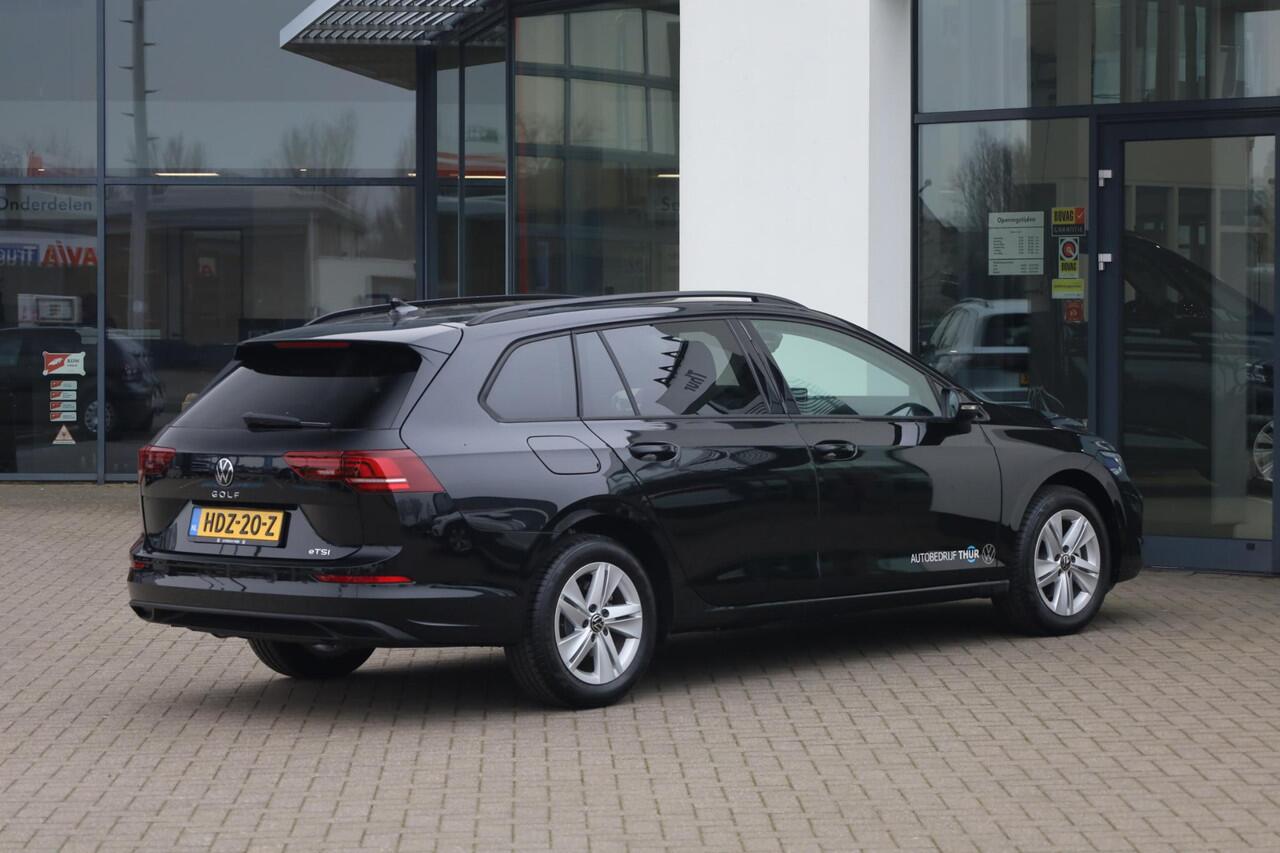 Volkswagen GOLF Variant 1.5 eTSI Life Business 116PK / 85kW, DSG, Digitaal instrumentenpaneel, Apple Carplay & Android Auto, navigatie, verwarmbare voorstoelen met massagefunctie, LED koplampen, adaptieve cruise control (acc), parkeersensoren voor en achter (pdc), DAB+, 