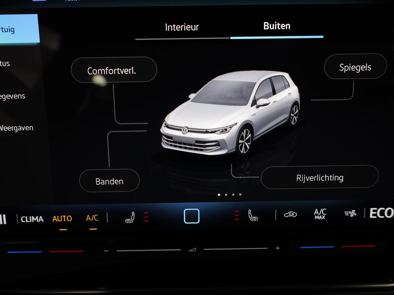 Volkswagen GOLF 1.5 eHybrid Life Edition 204 pk Automaat (DSG) | Verlengde garantie | Navigatie via App | Parkeersensoren (Park assist) | Achteruitrijcamera | Stoelverwarming |