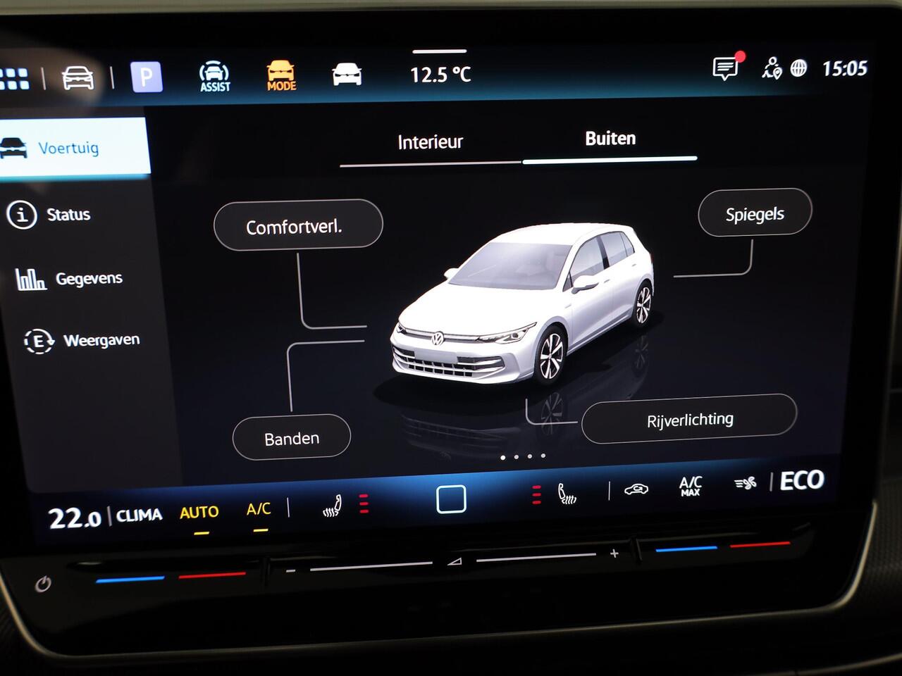 Volkswagen GOLF 1.5 eHybrid GTE 272 pk Automaat (DSG) | Verlengde garantie | Navigatie | Panoramadak | Trekhaak (wegklapbaar) | Parkeersensoren (Park assist) | Rondomzicht camera | Stoelverwarming |