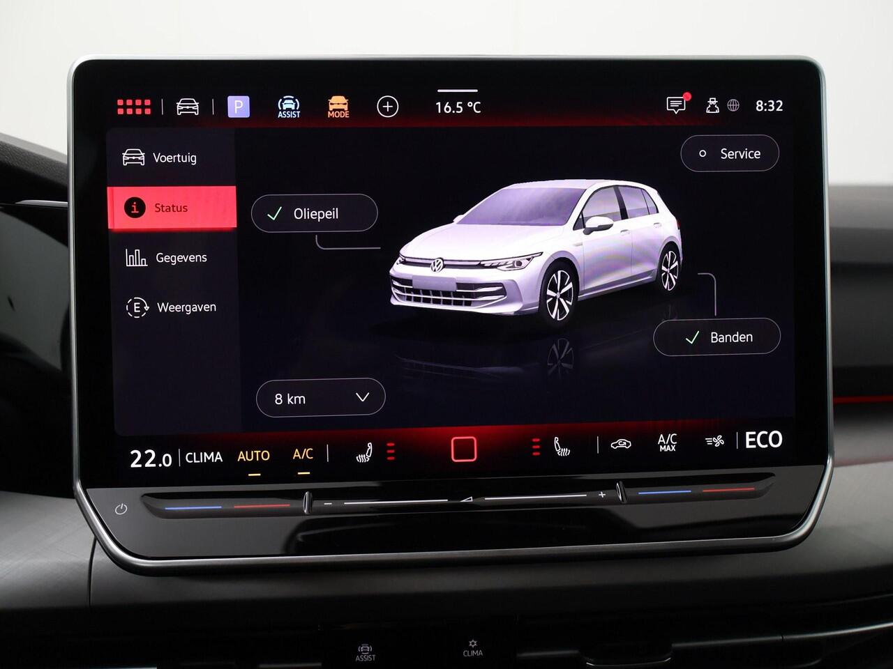 Volkswagen GOLF 8 Life Edition 1.5 eHybrid 150 kW / 204 PK DSG | Stoel- & stuurwielverwarming |