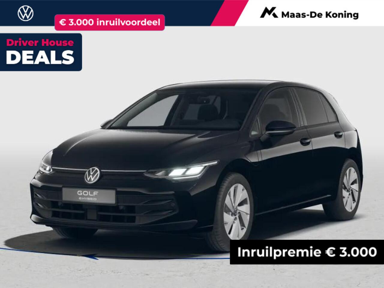 Volkswagen GOLF Life Edition 1.5 eHybrid 204 PK 6 versn. DSG · Achteruitrijcamera · Draadloze telefoonlader · Sfeerverlichting · Stuurwiel verwarmd ·