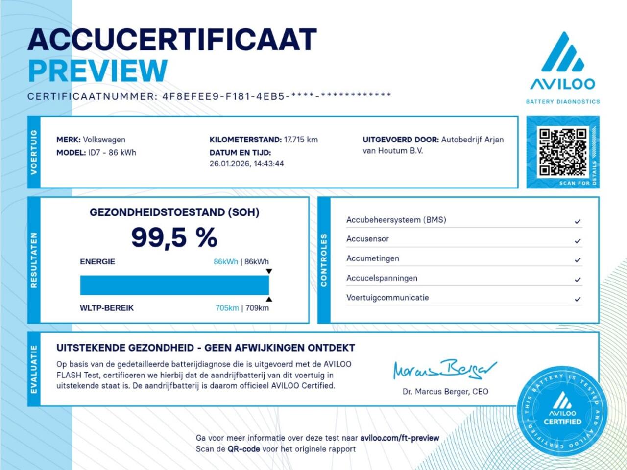 Volkswagen ID ID.7 Tourer Pro S 86 kWh accu 210 kW Trekhaak, Head-up