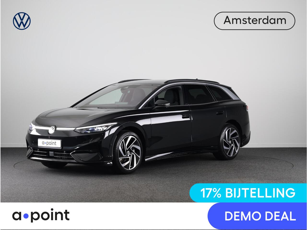 Volkswagen ID ID.7 Tourer Pro Business 77 kWh accu, 210 kW / 286 pk Variant 231PK | 17% bijtelling* | 20" LM velgen | Navigatie | 360 gradencamera | Matrix koplampen | Onderhoud tot 30-6-2030