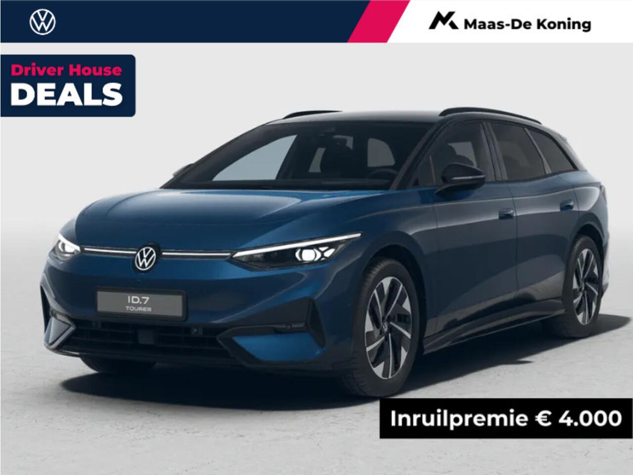 Volkswagen ID ID.7 Pro Limited Edition 77 kWh accu 286 PK · Draadloze telefoonlader · 360 camera · verwarmde voorstoelen · Trekhaak inklapbaar, met elektrische ontgrendeling · Prijs is inclusief inruilpremie ·