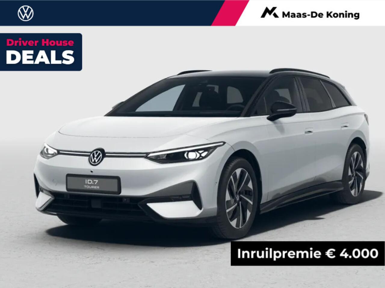 Volkswagen ID ID.7 Pro Limited Edition 77 kWh accu 286 PK · Draadloze telefoonlader · 360 camera · verwarmde voorstoelen · Trekhaak inklapbaar, met elektrische ontgrendeling · Prijs is inclusief inruilpremie ·