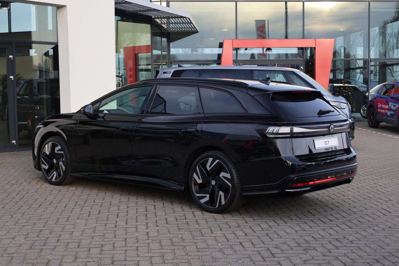 Volkswagen ID ID.7 Tourer Pro S Limited Edition 86 kWh 286PK / 210kW LED Matrix IQ.Light, 360º camera, panoramadak, verwarmbare voorstoelen met massagefunctie en geheugen, Apple Carplay & Android Auto, head-up display, dodehoekdetectie (Side Assist), draadloos telefoon
