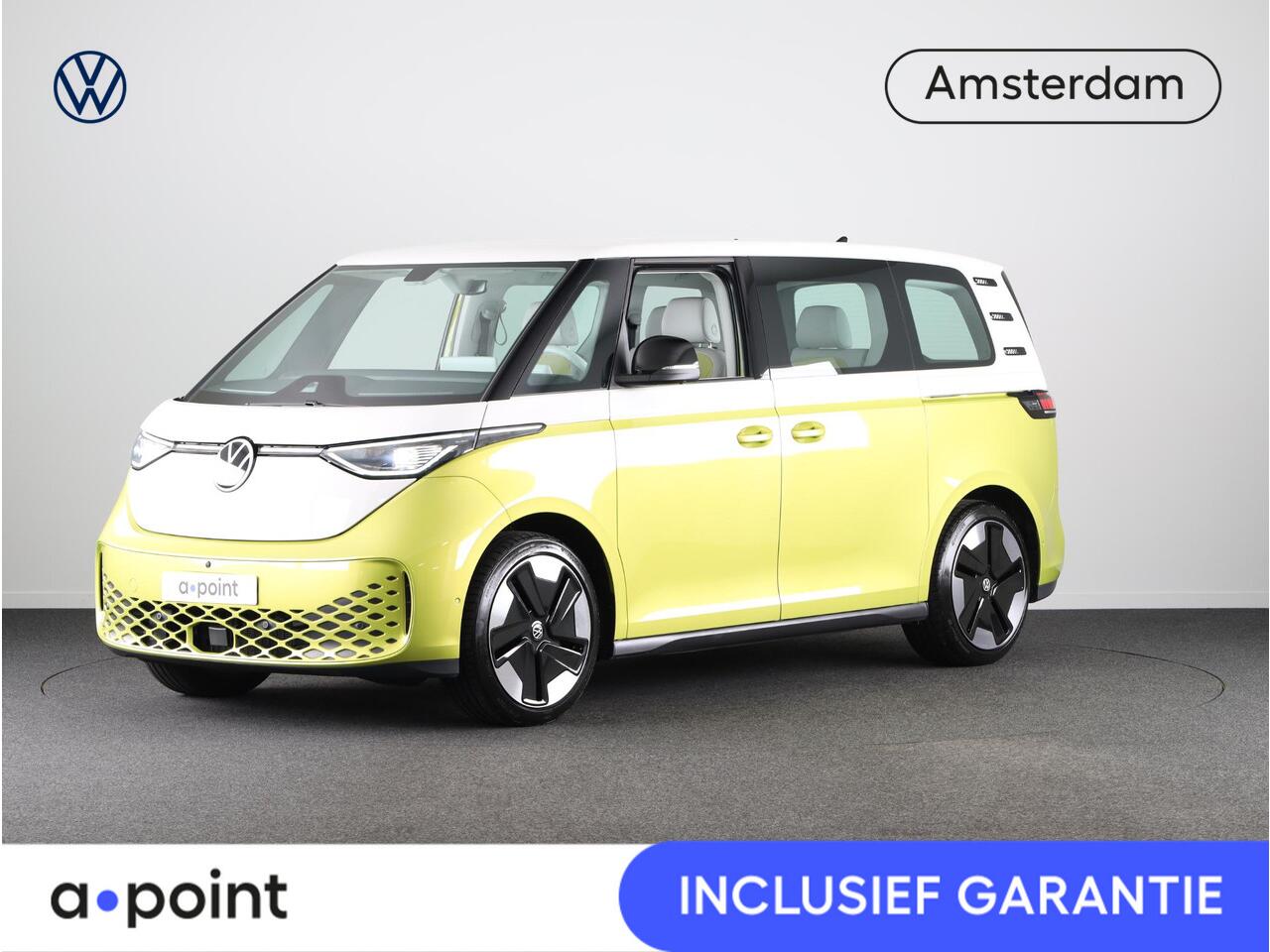 Volkswagen ID. Buzz 1st Max 77kWh 204PK EV | Elektrische schuifdeuren | Trekhaak | Matrix LED koplampen | Memory stoelen |