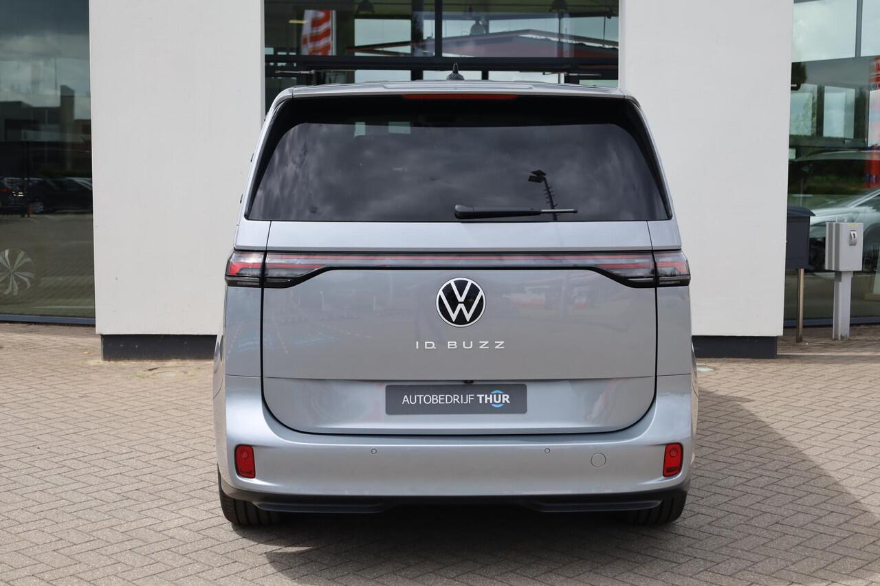 Volkswagen ID. Buzz Pro Bulli 86 kWh LWB 7p. 286PK / 210kW 7 persoons, warmtepomp, LED Matrix IQ.Light, rondomzichtcamera, Keyless Entry & Go, Apple Carplay & Android Auto, dynamische grootlichtassistent, adaptive cruise control met Stop&Go (ACC), verwarmbare voorruit, parke