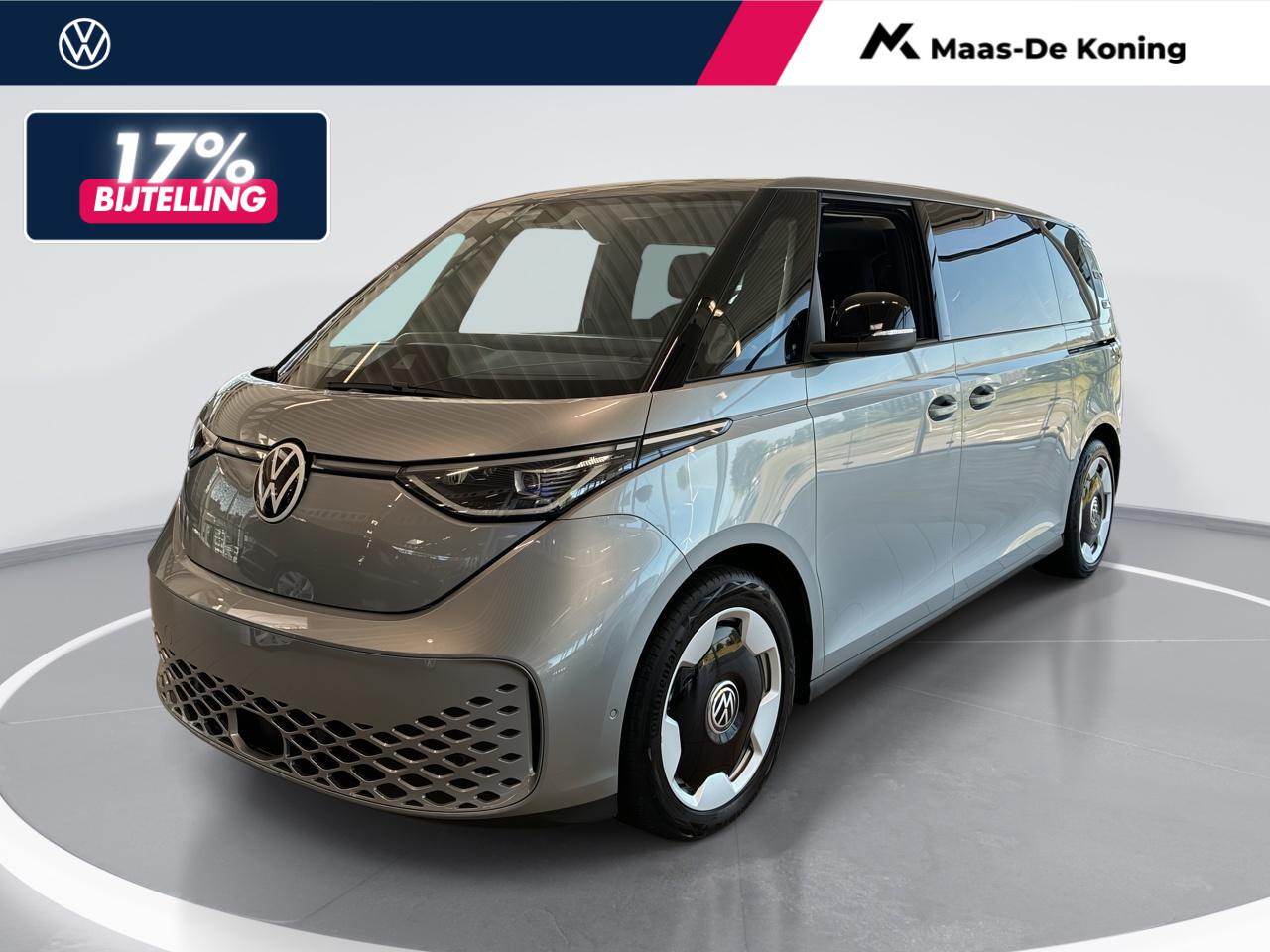 Volkswagen ID. Buzz Pro 86 kWh Lang Lang / 7 Persoons / Open en Close / Trekhaak / Multimedia Pakket / Comfort Pakket / Assistance Pakket