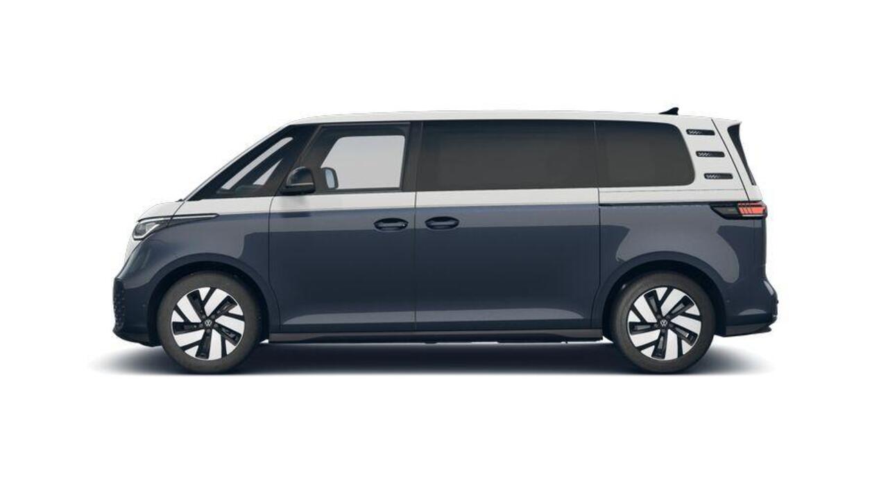Volkswagen ID. Buzz Bedrijfswagens Pro Bulli 210 kW (286 pk) Elektromotor 7pers | 19 inch lichtmetaal | 7 zits pakket | Levering 2026 | Design Pakket | Interieur Pakket 'ArtVelours' inclusief zwart stuurwiel | Trekhaak |