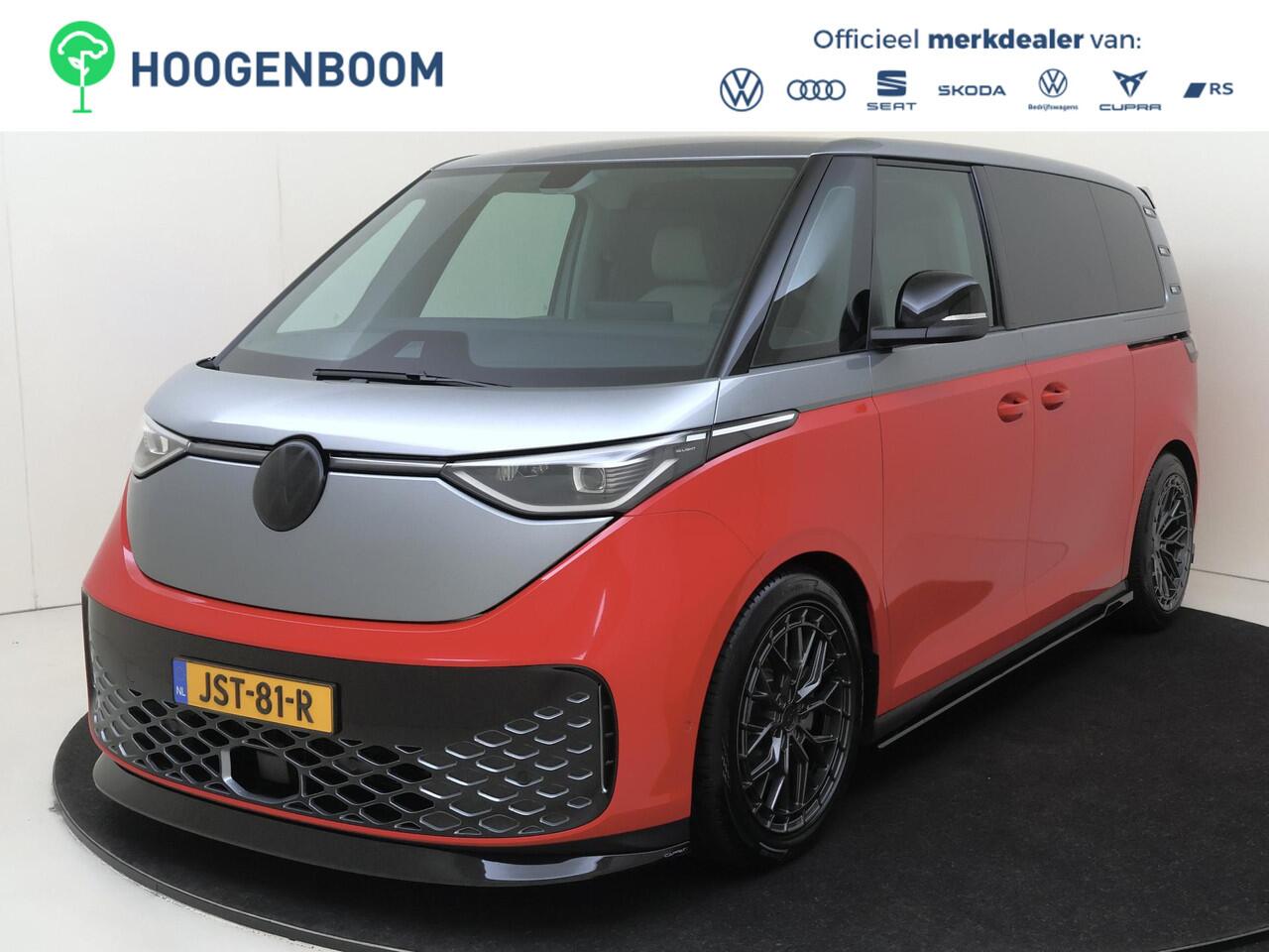 Volkswagen ID. Buzz H-Edition Pro Bulli 79 kWh | 20 inch velgen | Schroefset | Leder alcantara | Spoilers | Adaptieve Cruise Control | Keyless |