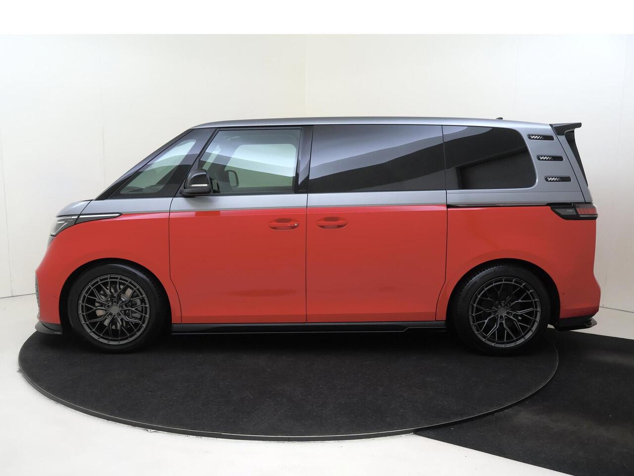 Volkswagen ID. Buzz H-Edition Pro Bulli 79 kWh | 20 inch velgen | Schroefset | Leder alcantara | Spoilers | Adaptieve Cruise Control | Keyless |