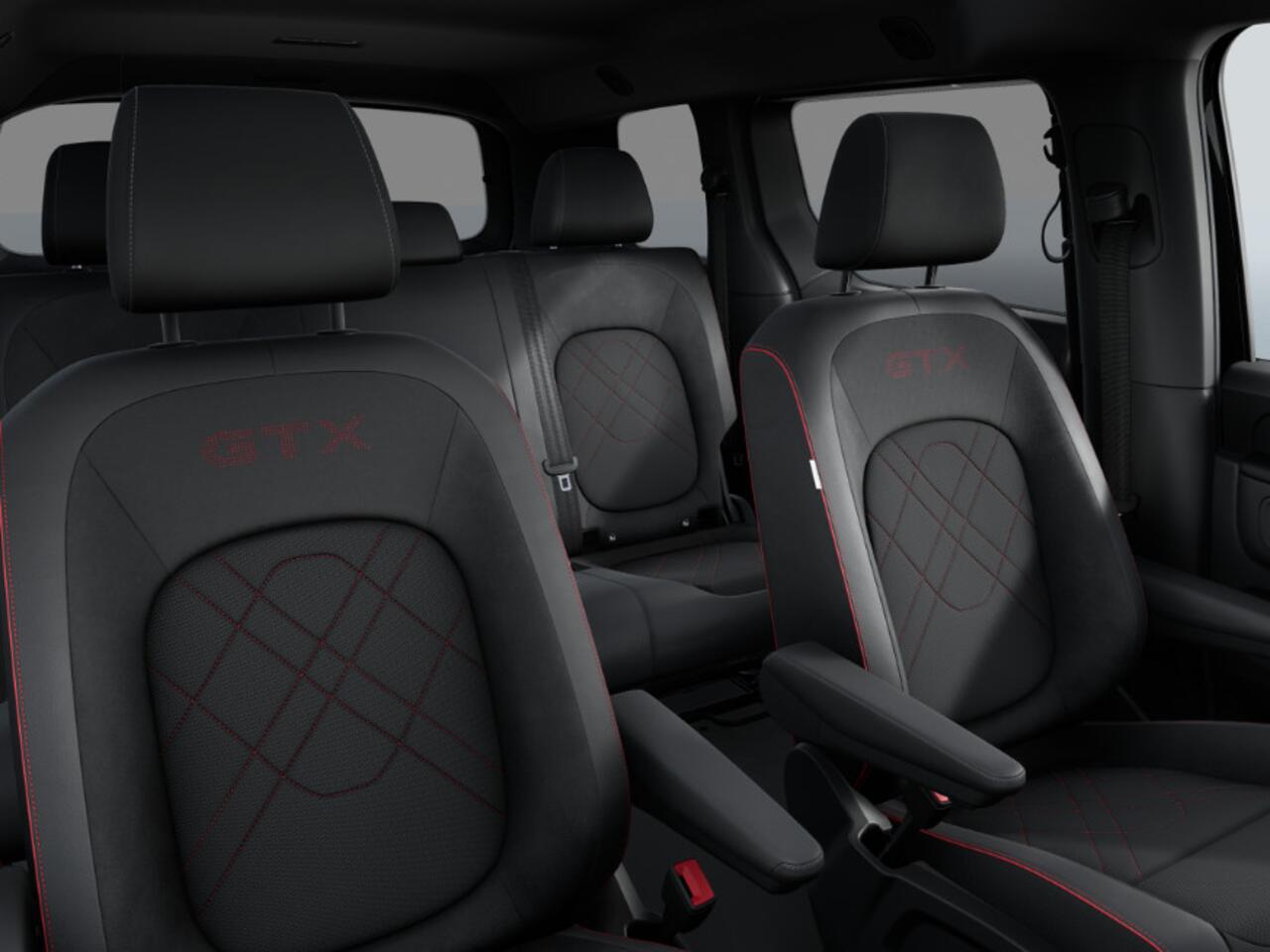 Volkswagen ID. Buzz Bedrijfswagens GTX Elektromotor 86 kWh, 340 pk · 7-zits Pakket · Assistance Pakket Plus · Trekhaak, elektrisch uitklapbaar, mechanisch inklapbaar ·