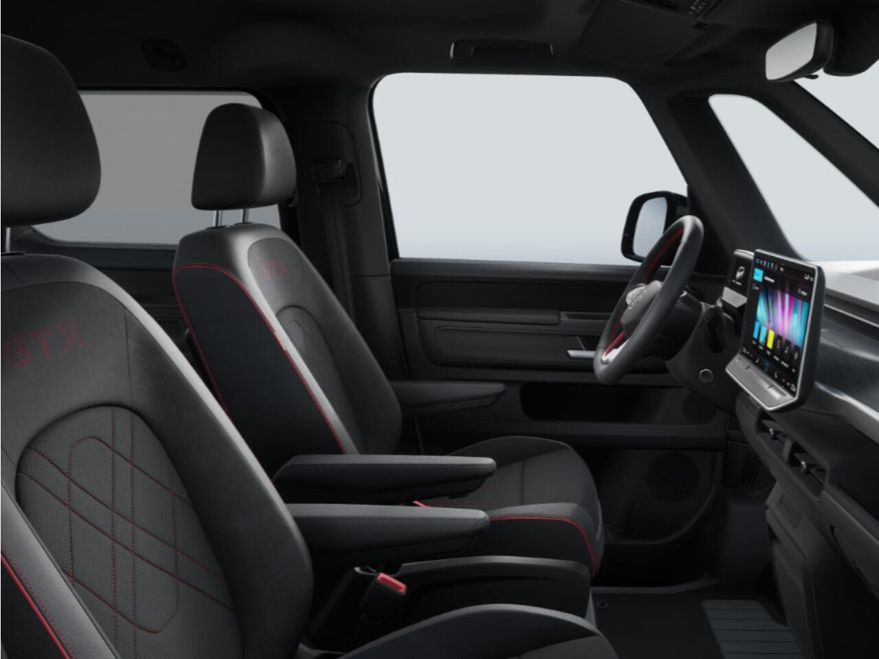 Volkswagen ID. Buzz Bedrijfswagens GTX Elektromotor 86 kWh, 340 pk · 7-zits Pakket · Assistance Pakket Plus · Trekhaak, elektrisch uitklapbaar, mechanisch inklapbaar ·