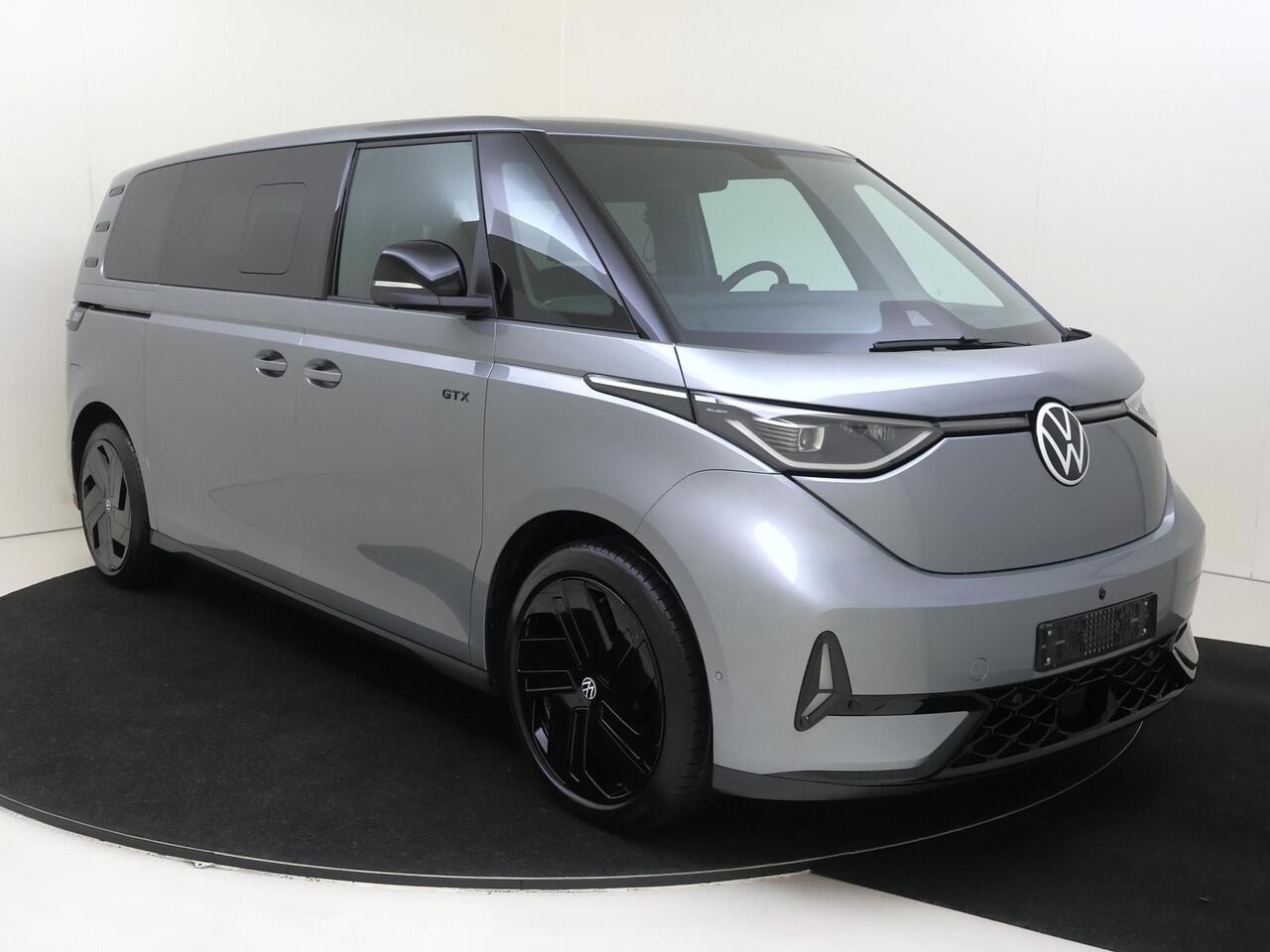 Volkswagen ID. Buzz GTX 250 kW (340 pk) 4M Elektromotor 7pers | 7 zits pakket | Bekleding, 'ArtVelours' GTX Premium | Velgen 'Caracas', 21 inch lichtmetaal | Open & Close Pakket Plus |