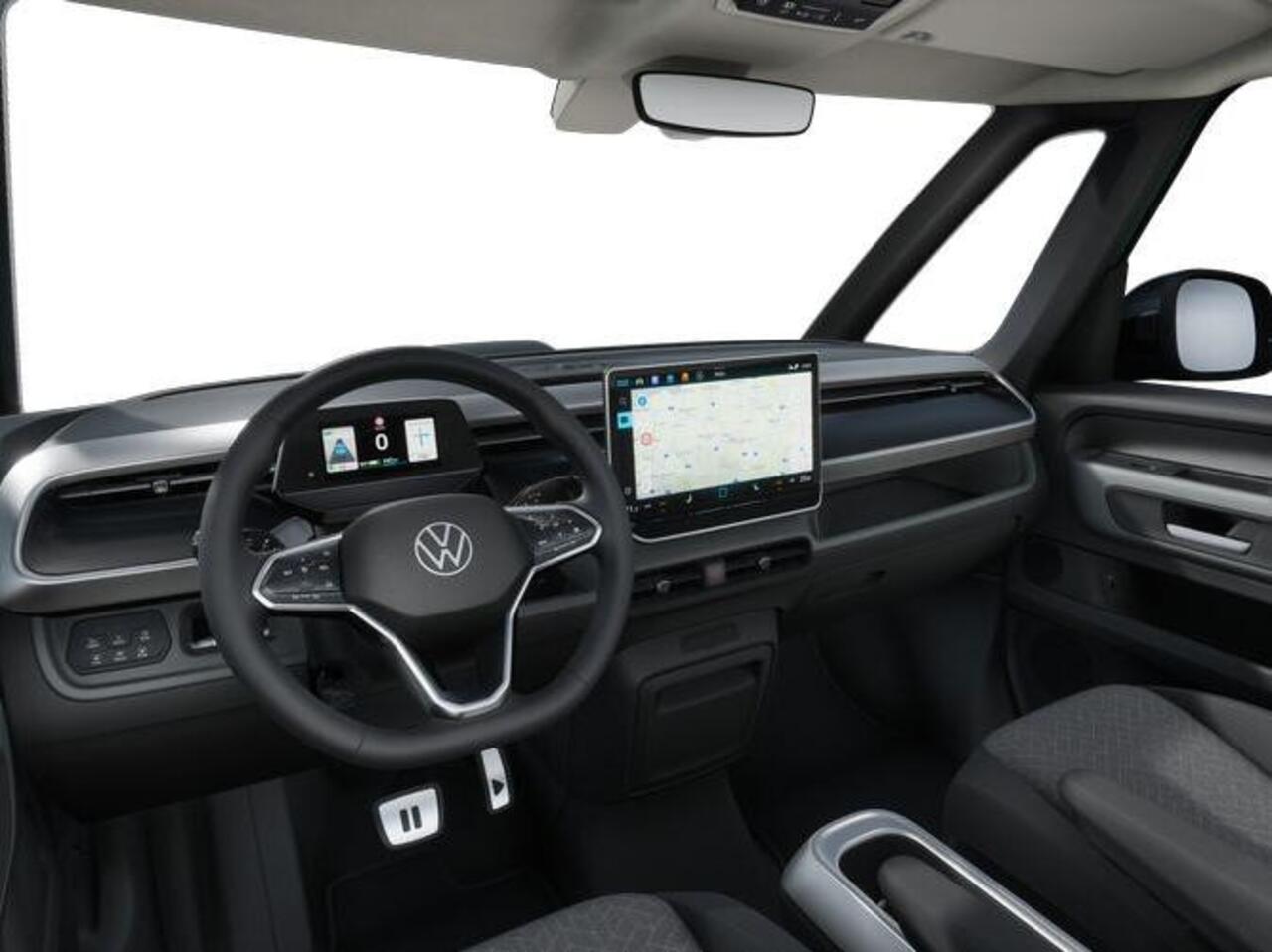 Volkswagen ID. Buzz Bedrijfswagens Pro Bulli Limited L2 210 kW (286 pk) 86 kWh RWD | 7-zits | Trekhaak | Stockton 20"lichtmetaal | Led Matrix koplampen | Alarm | Achterkep elektrisch | Wordt verwacht mei 2026 |