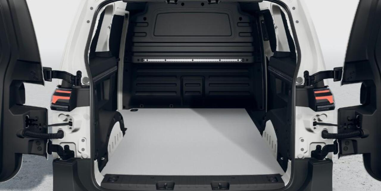 Volkswagen ID. Buzz Cargo Bedrijfswagens Economy Business 125 kW (170 pk) Elektromotor | Voorstoelen verwarmbaar | Bekleding, stof robuust | 360 graden camera | Trekhaak | Assistance pakket plus |