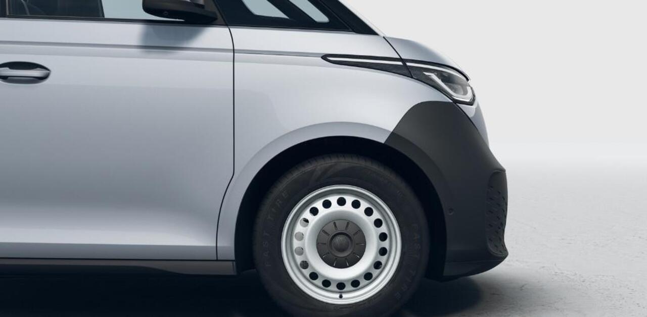 Volkswagen ID. Buzz Cargo Bedrijfswagens Economy Business 125 kW (170 pk) Elektromotor | Voorstoelen verwarmbaar | Bekleding, stof robuust | 360 graden camera | Trekhaak | Assistance pakket plus |
