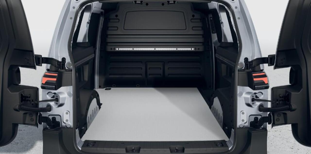 Volkswagen ID. Buzz Cargo Bedrijfswagens Economy Business 125 kW (170 pk) Elektromotor | Voorstoelen verwarmbaar | Bekleding, stof robuust | 360 graden camera | Trekhaak | Assistance pakket plus |