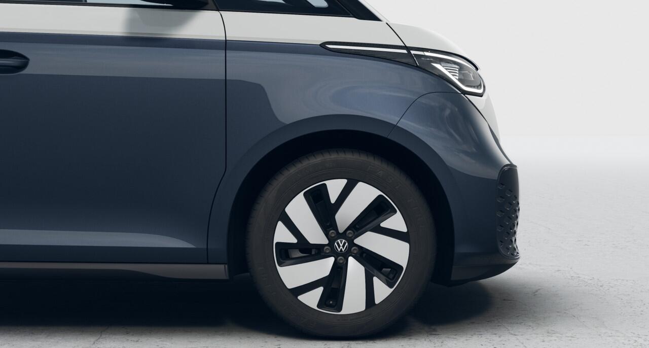 Volkswagen ID. Buzz Cargo Anniversary Edition 286pk 86kWh > Gelimiteerde editie; netto prijs excl. BTW en kosten rijklaarmaken < | Climatronic | Achterdeuren | Trekhaak |
