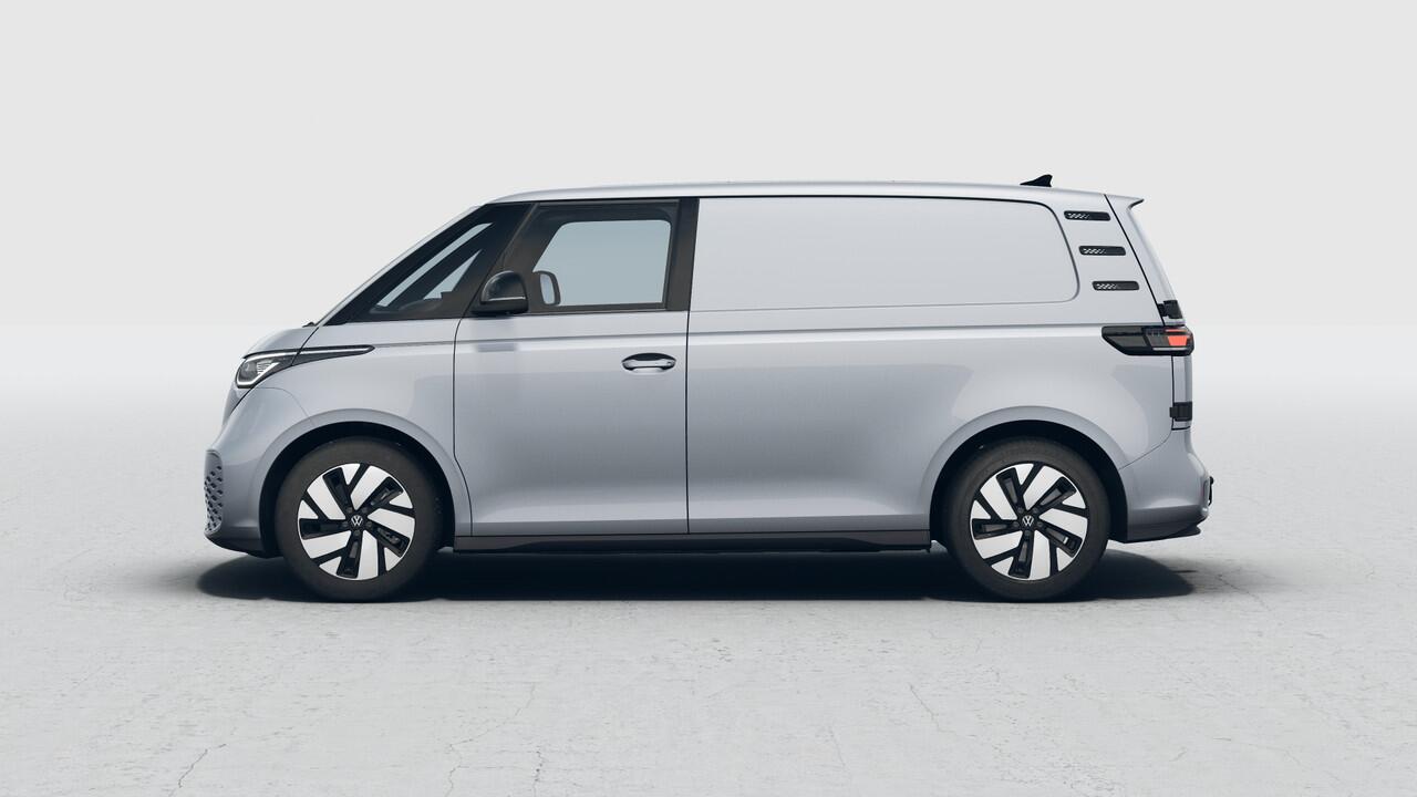 Volkswagen ID. Buzz Cargo Bedrijfswagens Bulli edition 210 kW (286 pk) Elektromotor | Achterdeuren | LED Matrix koplampen | Velgen Tilburg | Verwarmbaar stuurwiel |