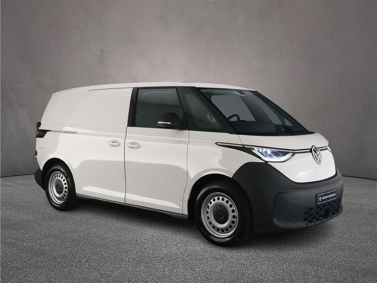 Volkswagen ID. Buzz Cargo Economy Business 79kWh 286pk > Netto-ACTIE-Prijs; bij koop of lease via HK / excl. kosten rijklaarmaken < | ACC | All-season banden | Achteruitrijcamera | Trekhaak