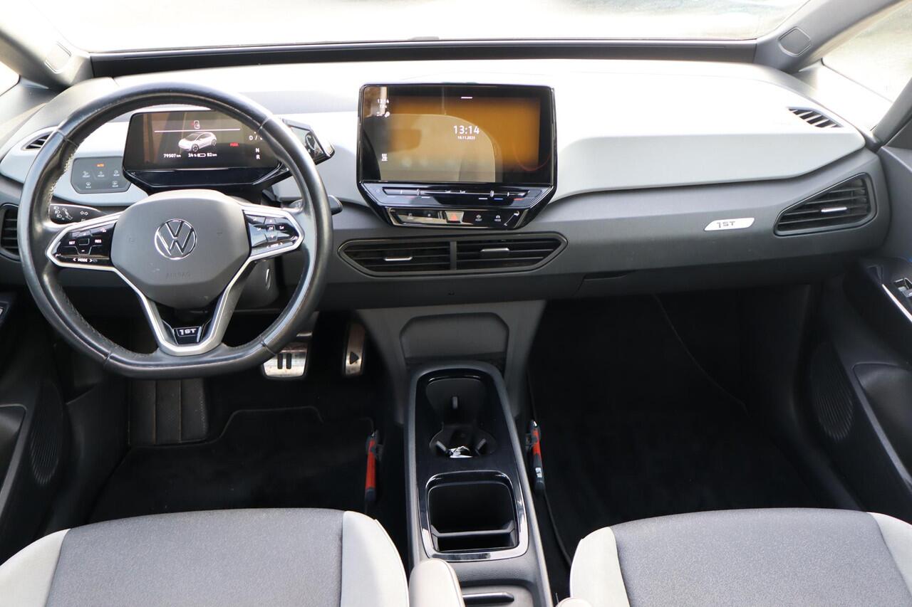 Volkswagen ID.3 First Plus 58 kWh (BTW Auto), 92,3% SOH, Climate control, Camera, Trekhaak, Adaptieve cruise control, BTW Auto