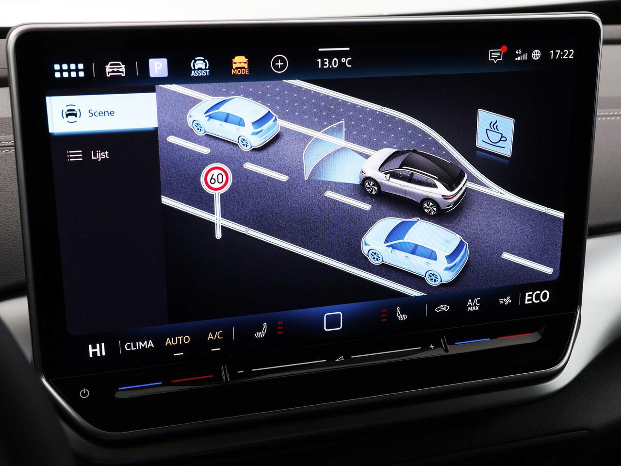 Volkswagen ID.4 Limited Edition 52 kWh accu 170 PK · Achteruitrijcamera · Draadloze telefoonlader · Sfeerverlichting · Stuurwiel verwarmd · Prijs is inclusief inruilpremie ·