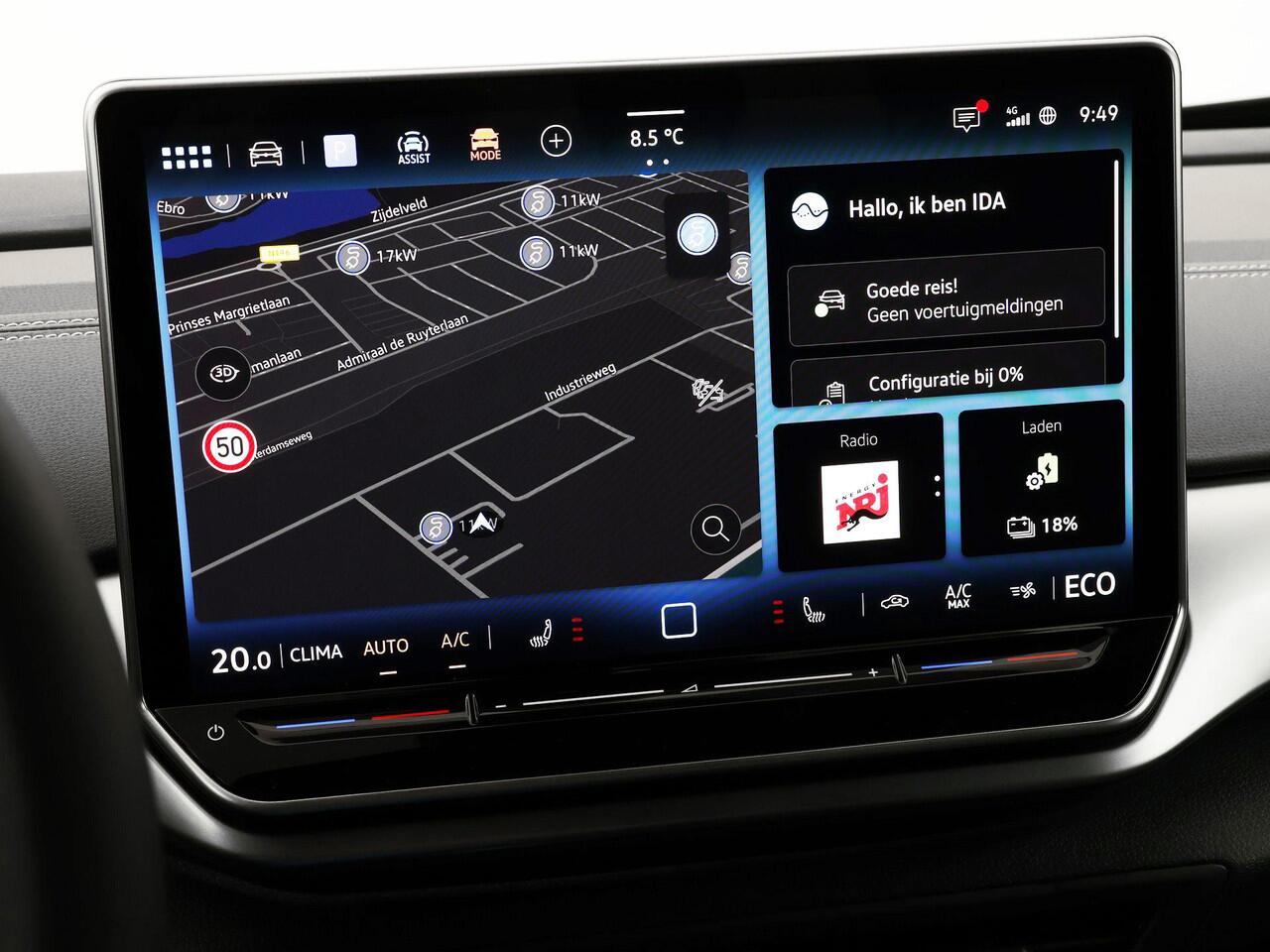 Volkswagen ID.4 Limited Edition 52 kWh accu. 170 pk · Trekhaak, elektrisch uitklapbaar · achteruitrijcamera · sfeerverlichting ·