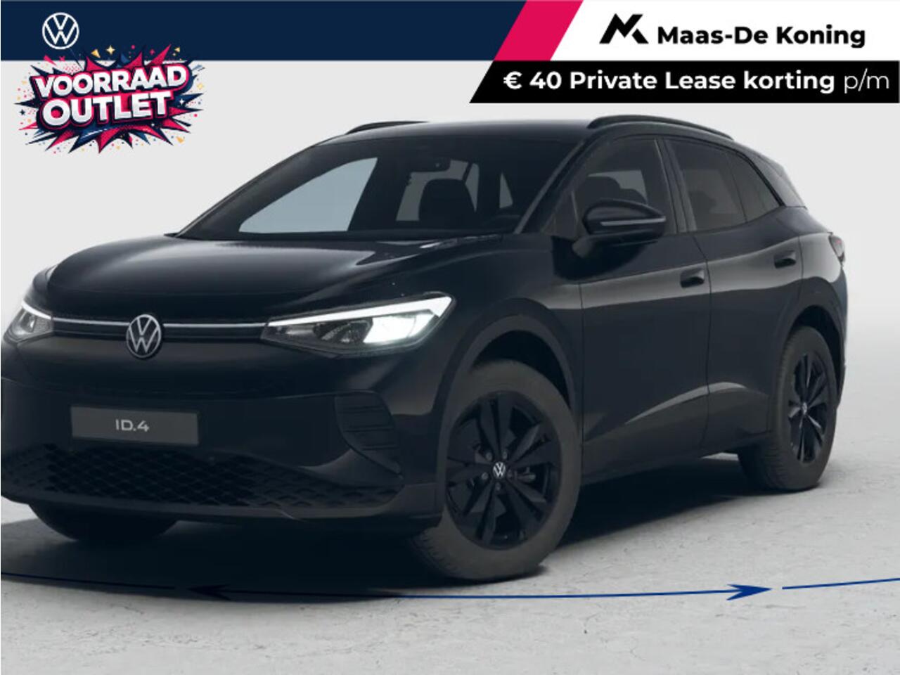 Volkswagen ID.4 Limited Edition 52 kWh accu 170 PK PRIVATE LEASE VANAF ¤459P/M · Achteruitrijcamera · Draadloze telefoonlader · Sfeerverlichting · Voorstoelen verwarmd · Voorraad OUTLET · Prijs is inclusief inruilpremie ·