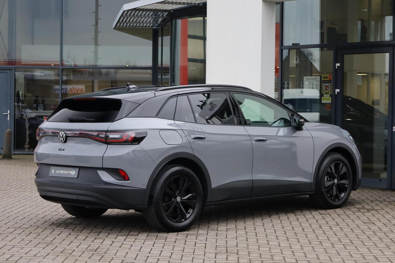 Volkswagen ID.4 Pro Limited Edition 77 kWh 286PK / 210kW, Elektrisch uitklapbare trekhaak, verwarmbare voorstoelen, verwarmbaar multifunctioneel lederen stuurwiel, draadloos telefoon laden, keyless start & entry, achteruitrijcamera (rear view), parkeersensoren voor en ac