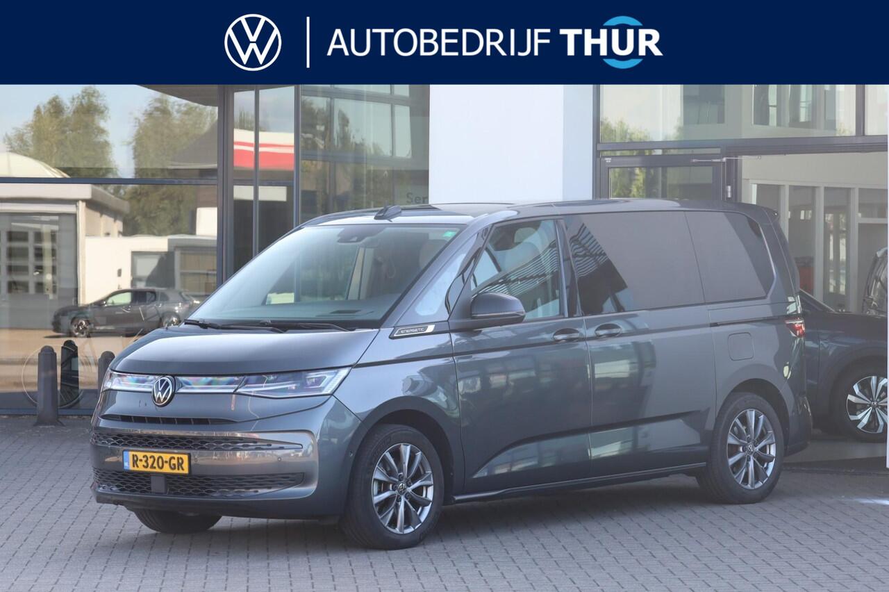 Volkswagen MULTIVAN 1.4 eHybrid L1H1 Style PL ¤1177 p/m* 7p, 7 zits, Panoramadak, Adaptief onderstel, elektrische achterklep, head up! display, assistentie pakket plus, dodehoek sensor side assist, stuurwiel verwarming, rondom zicht camera, IQ Matrix, acc 18" LMV, privacy gl