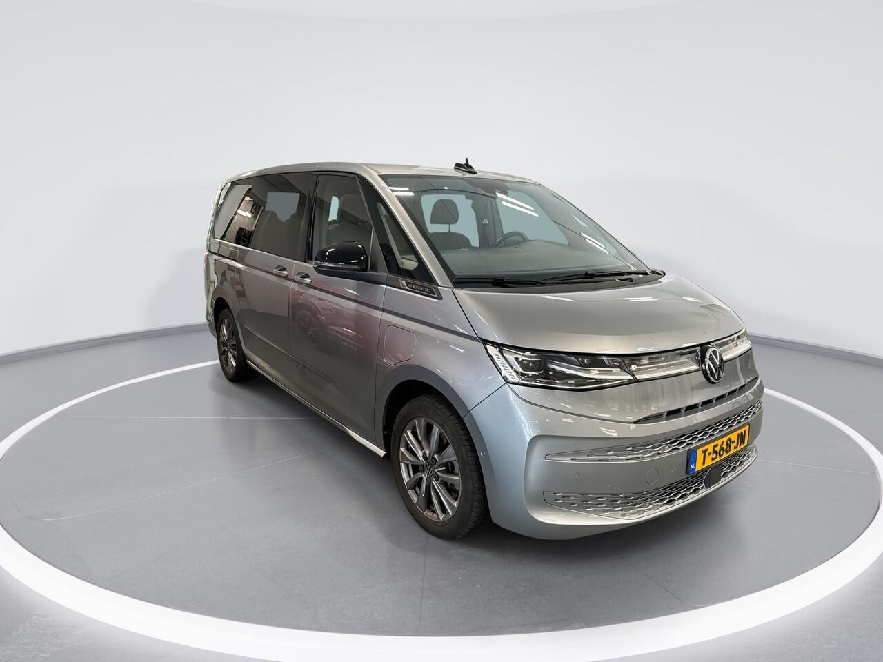 Volkswagen MULTIVAN 1.4 218pk DSG eHybrid L2H1 Life Business 7p. · Panoramadak · Camera · Keyless · Elek. Achterklep · 7. Persoons · Apple/Android Car Play · 18'' Inch · Garantie t/m 03-07-2027 of 150.000km