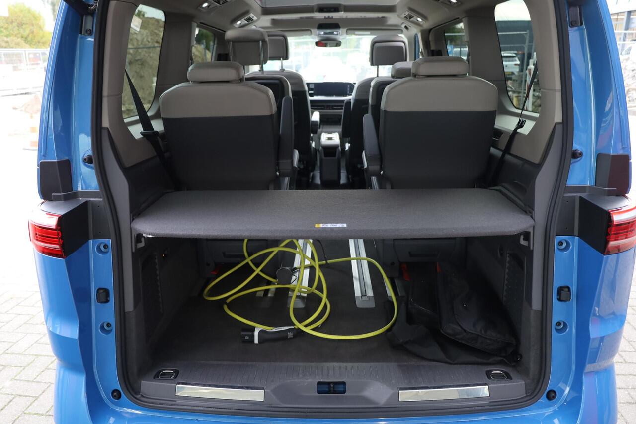Volkswagen MULTIVAN 1.4 eHybrid L2H1 Style 160KW/217PK Hybride, Harman en Kardon, 6p, elektrische klep met easy open, draadloos laden, adaptief onderstel, veiligheidspakket, side assist, vol leder, elektrisch verstelbare stoelen voor, stoel ventilatie, privacy glas, head up!