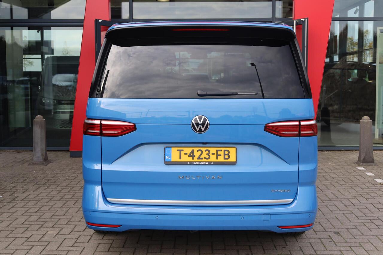 Volkswagen MULTIVAN 1.4 eHybrid L2H1 Style 160KW/217PK Hybride, Harman en Kardon, 6p, elektrische klep met easy open, draadloos laden, adaptief onderstel, veiligheidspakket, side assist, vol leder, elektrisch verstelbare stoelen voor, stoel ventilatie, privacy glas, head up!