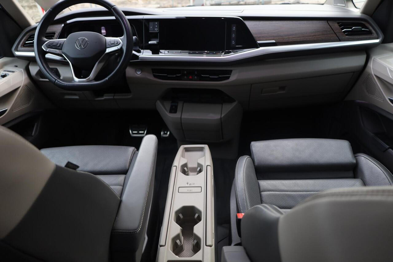 Volkswagen MULTIVAN 1.4 eHybrid L2H1 Style 160KW/217PK Hybride, Harman en Kardon, 6p, elektrische klep met easy open, draadloos laden, adaptief onderstel, veiligheidspakket, side assist, vol leder, elektrisch verstelbare stoelen voor, stoel ventilatie, privacy glas, head up!