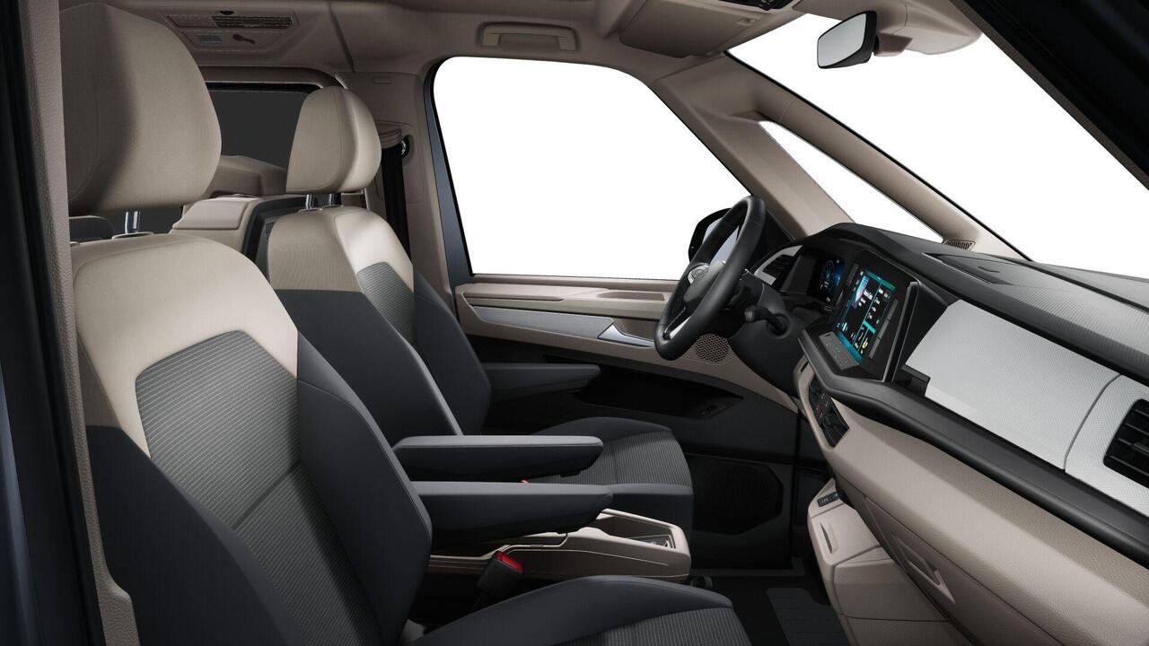 Volkswagen MULTIVAN Economy Business L2 1.5 Ehybrid 180kW DSG 4 motion | Familie pakket | We connect We connect Plus | 17'' lichtmetalen velgen | wegklapbare trekhaak, met elektrische ontgrendeling |