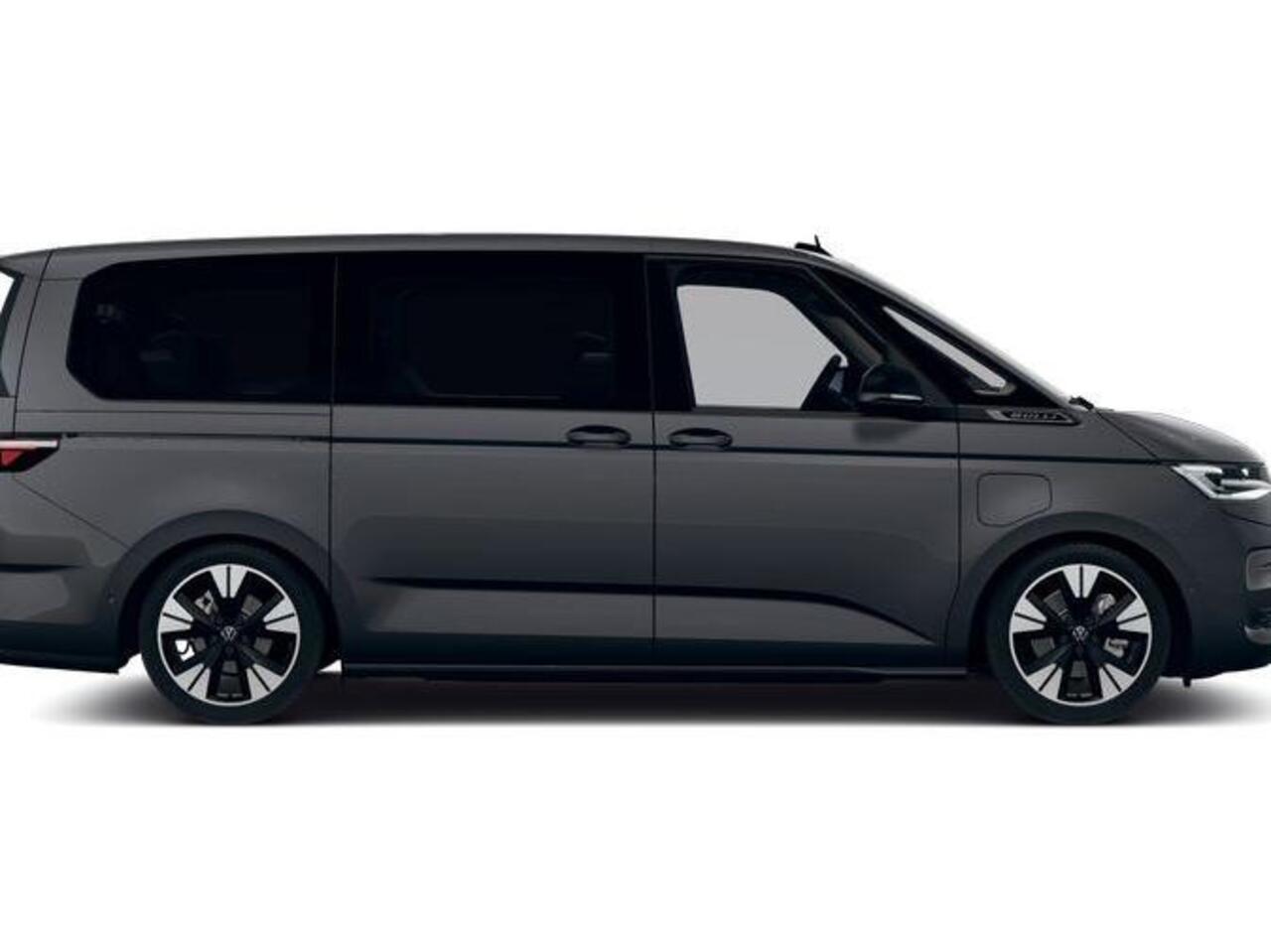 Volkswagen MULTIVAN Bedrijfswagens Bulli L2 1.5 eHybrid EU6 180 kW/245pk DSG 4Motion | Incl BTW/BPM | 7 zitplaatsen vis-a-vis | Trekhaak | Stoelverwarming | Verlaagd onderstel dynamisch | 19" Halmstad lichtmetaal l Wordt verwacht 2 maart |